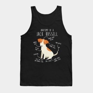 Jack Russell Terrier Dog Anatomy Tank Top